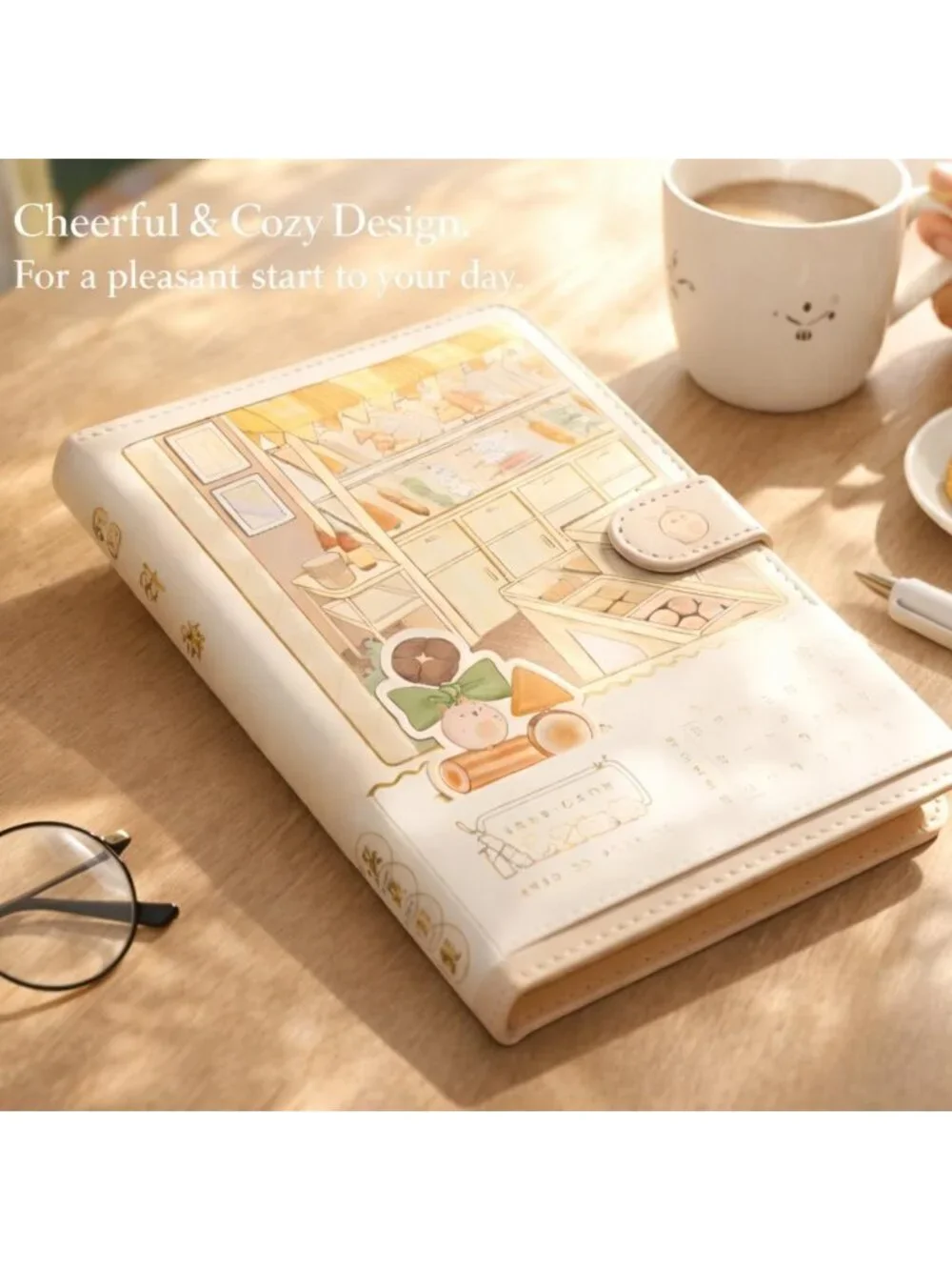 Kawaii Lined Journal - Cute Pastel Notebook for School & Office, 256 Pages